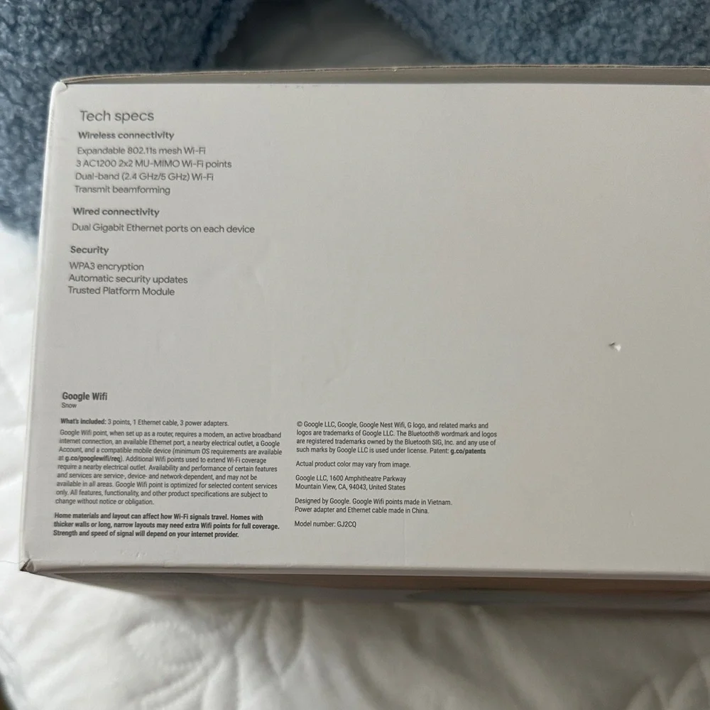 google optimal white units